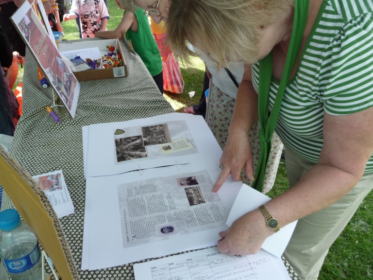 We showed Dashwood's history book at Banbury's Hobby Horse Festival 2009